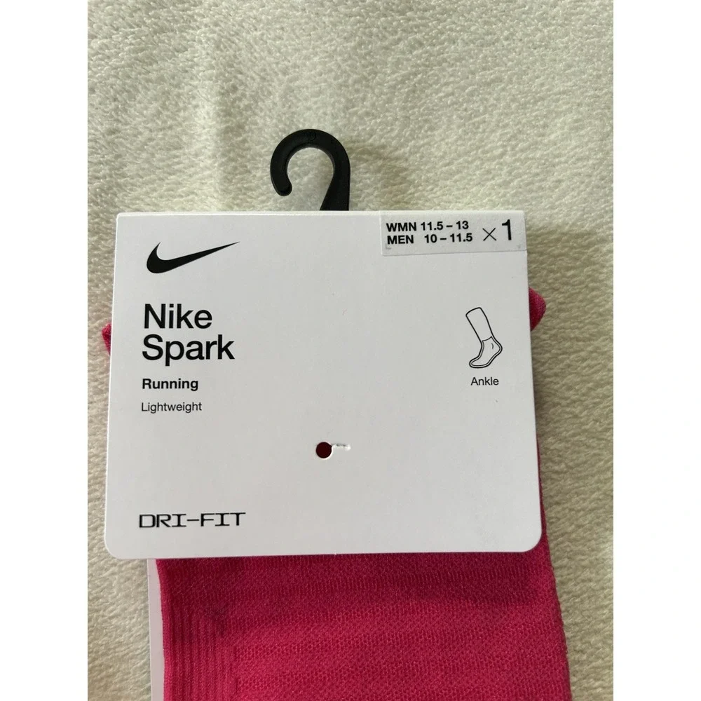 Nike Spark Sock M 10-11.5 W 11.5-13 Dri-FIT Ankle Lightweight DA3588-667 (C4)